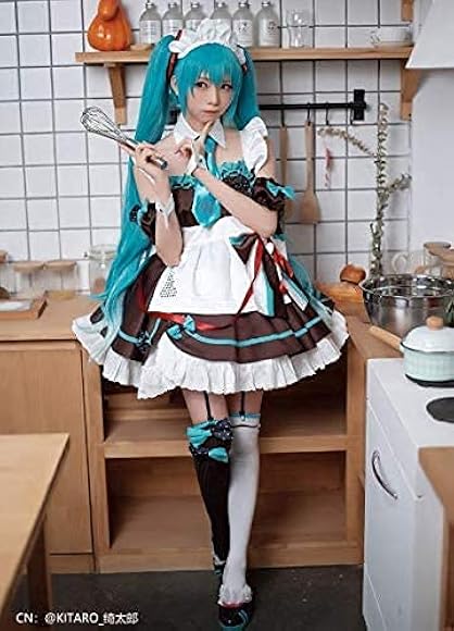 Amazon.co.jp: [GenericBrands] バーサービス株式会社初音ミクコスプレ